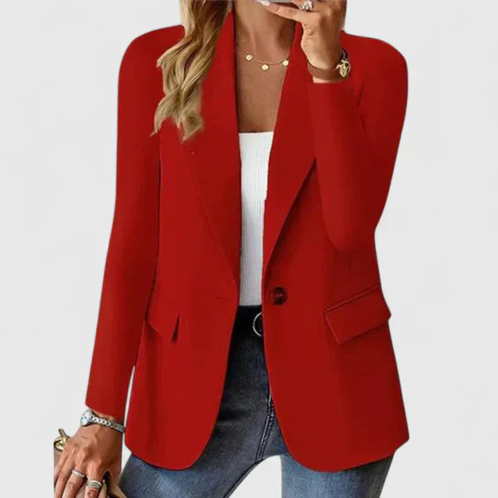 Women's Blazer | Single Button Lapel