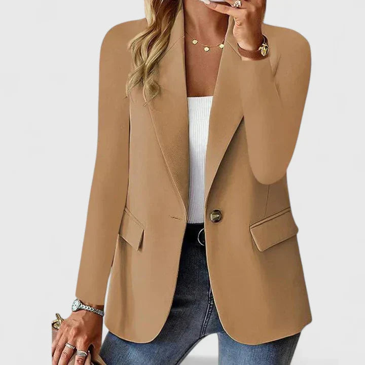 Women's Blazer | Single Button Lapel