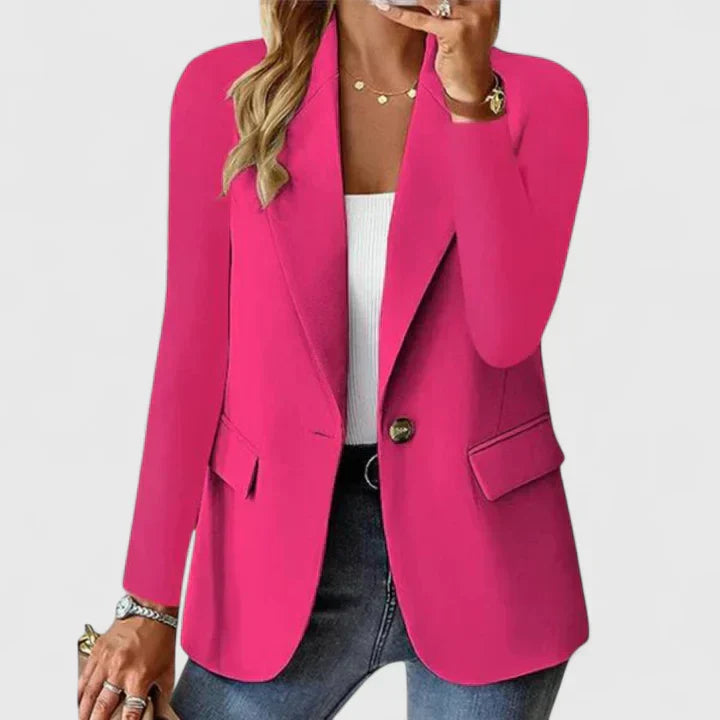 Women's Blazer | Single Button Lapel