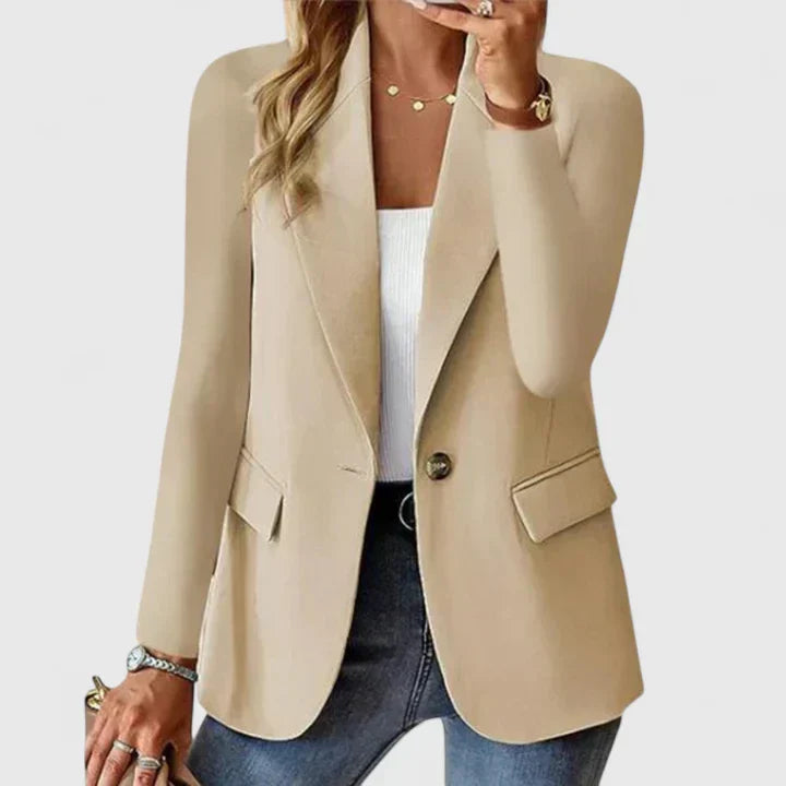 Women's Blazer | Single Button Lapel