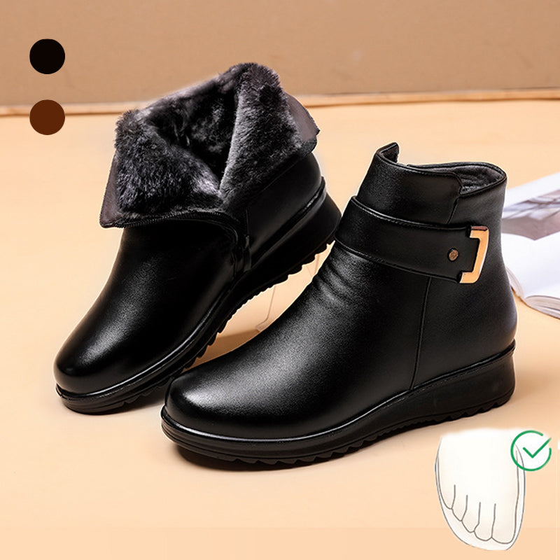 Boots for Women | Ankle-Height Buckle Strap