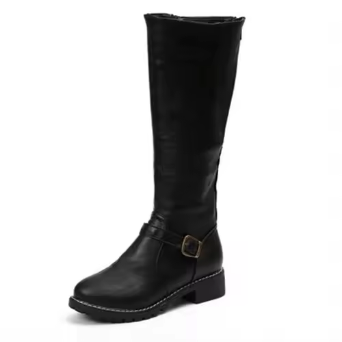 Boots For Women | Slip On Buckle Strap