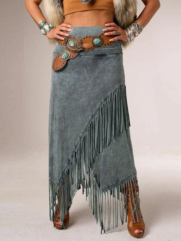 Women's Skirt | Asymmetrical Layered Front