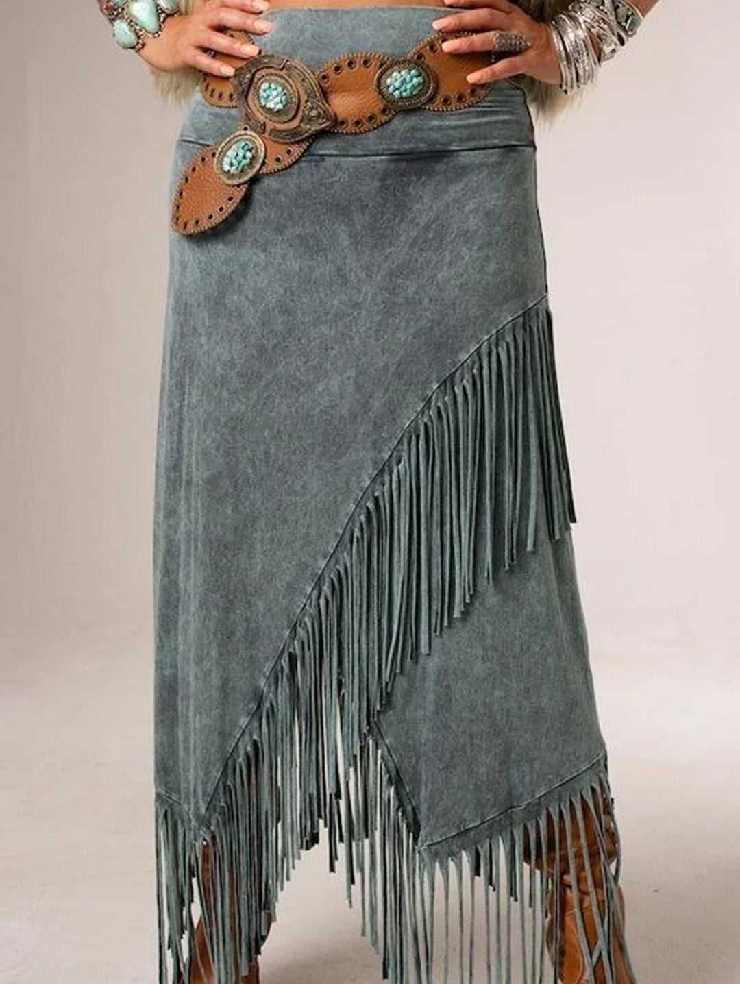 Women's Skirt | Asymmetrical Layered Front