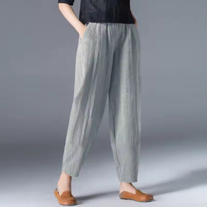 Women's Summer Trousers | Elasticated Waistband