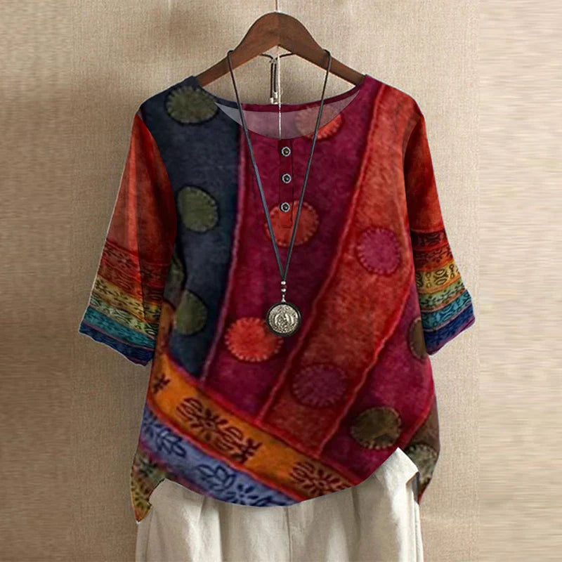 Women's Blouse |  Soft Floral Print