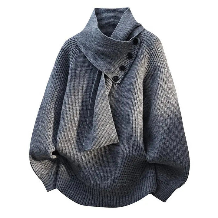 Women’s Sweater | Scarf-Style Neckline