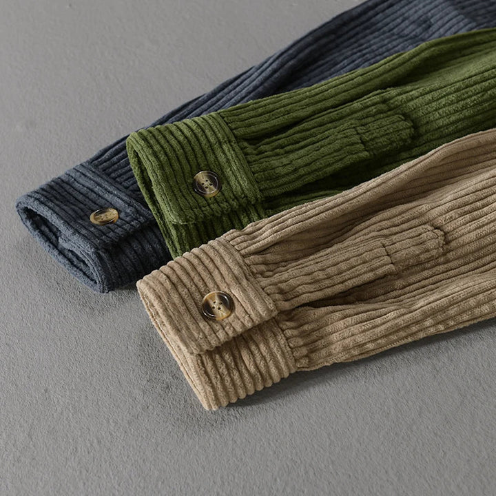 Men’s Long Sleeve Shirt | Button Front Chest Pocket