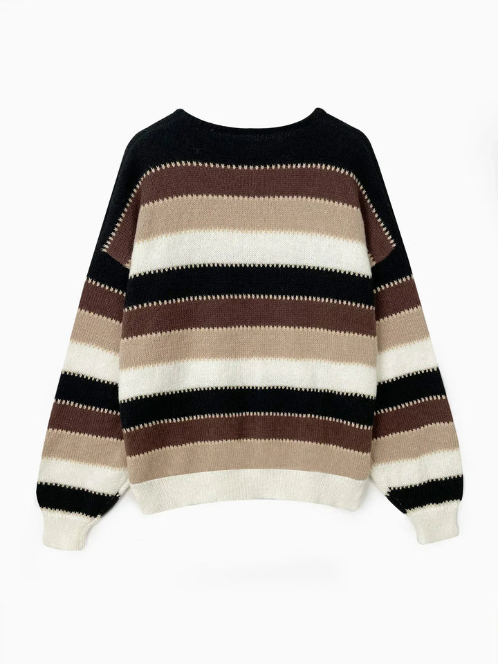 Women’s Sweater | Striped Loose