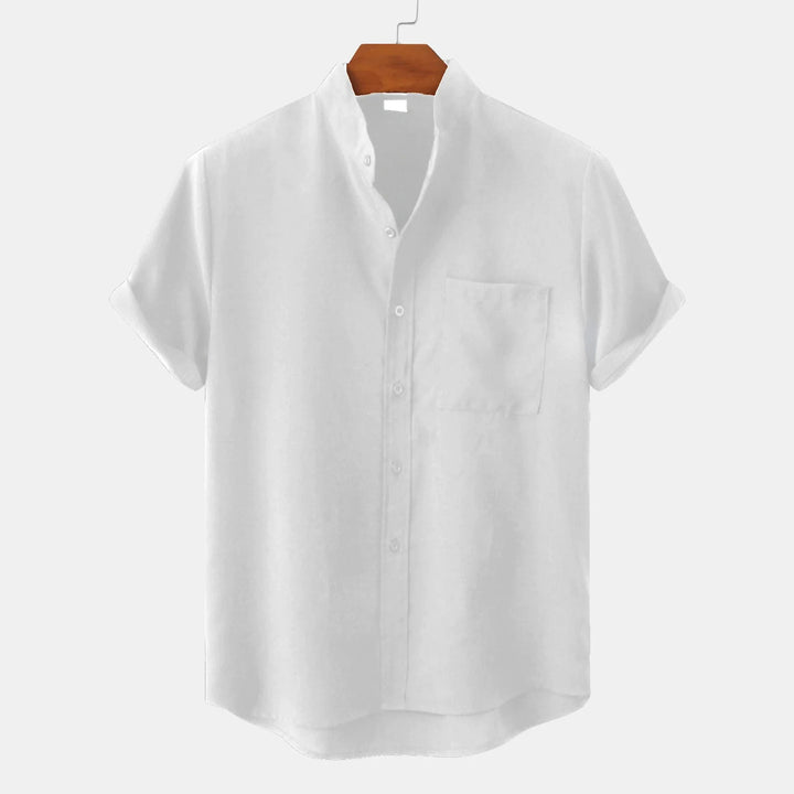 Men’s Button Down Shirt | Short Sleeve Chest Pocket