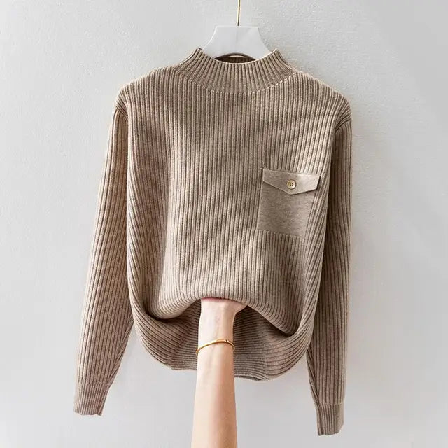 Women’s Sweater | Mock Neck