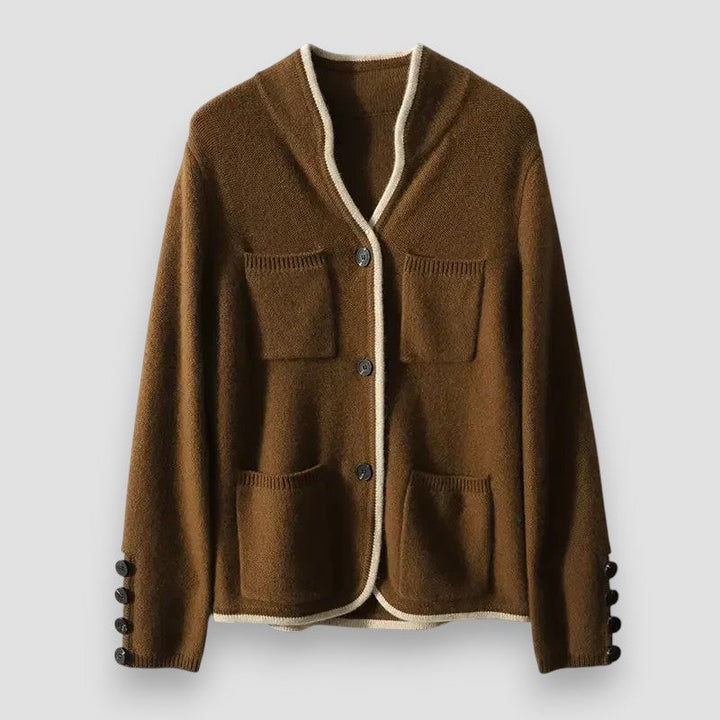 Women’s Cardigan | Four Patch Pockets