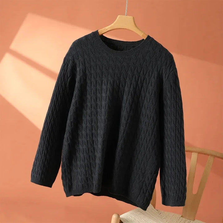 Women’s Sweater | Textured Long Sleeve