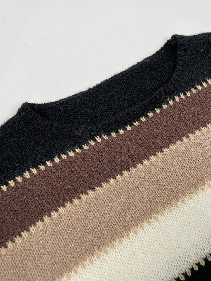Women’s Sweater | Striped Loose
