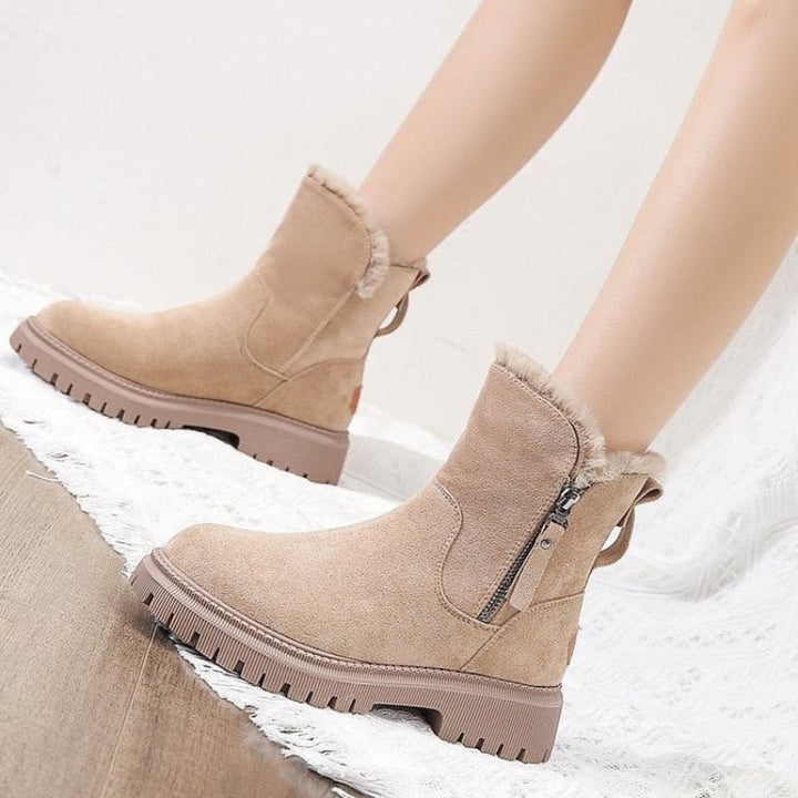 Boots for Women | Zipper Round Toe