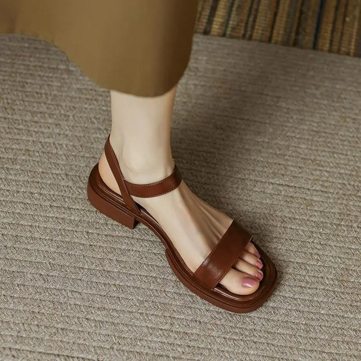 Sandals For Women | Open Toe Front Wide Strap
