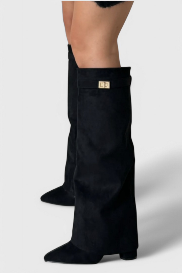 Boots For Women | Pointed Knee-High
