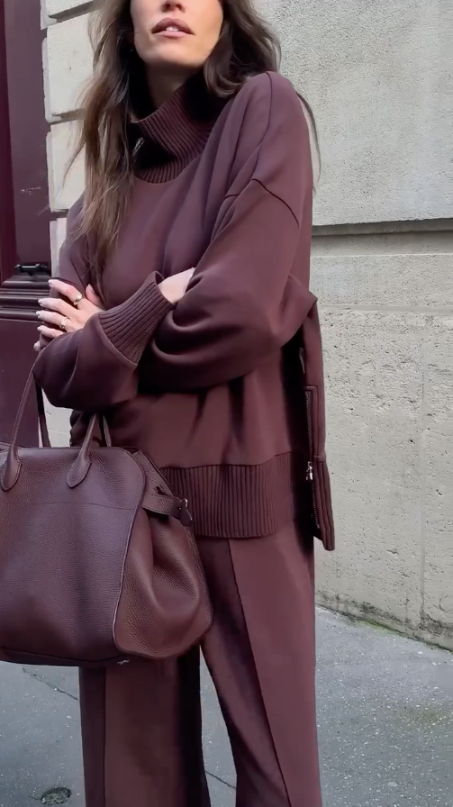 Women's Outfit Set | Long Sleeve Loose Fit