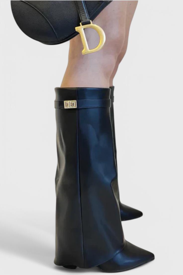Boots For Women | Pointed Knee-High