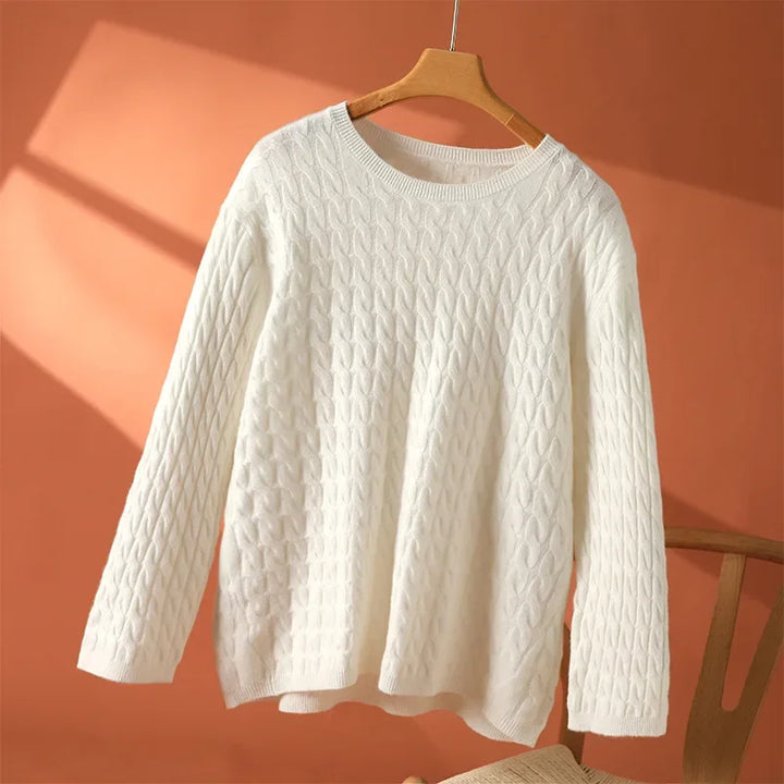 Women’s Sweater | Textured Long Sleeve