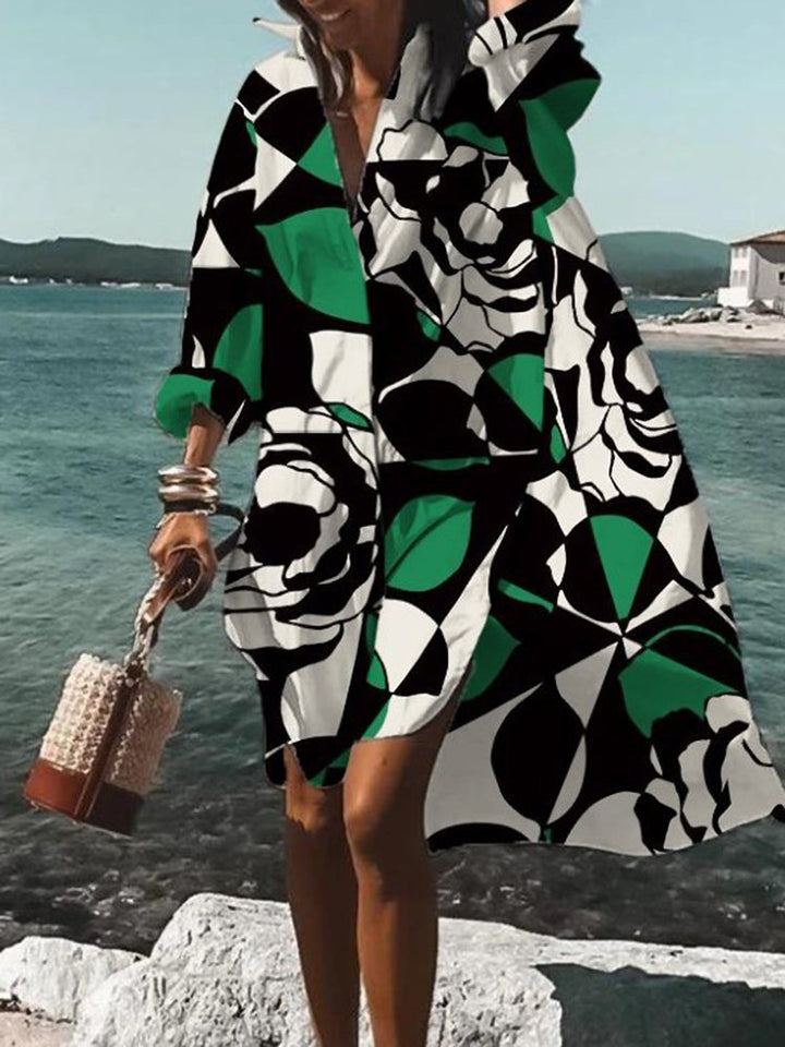 Women’s Dress | V-shaped Neckline