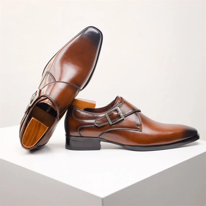 Men's Dress Shoes | Single Strap Buckle