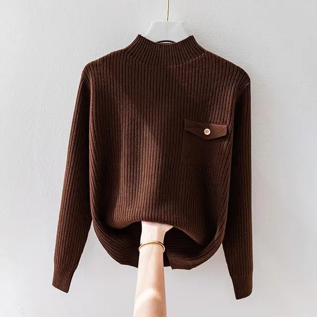 Women’s Sweater | Mock Neck
