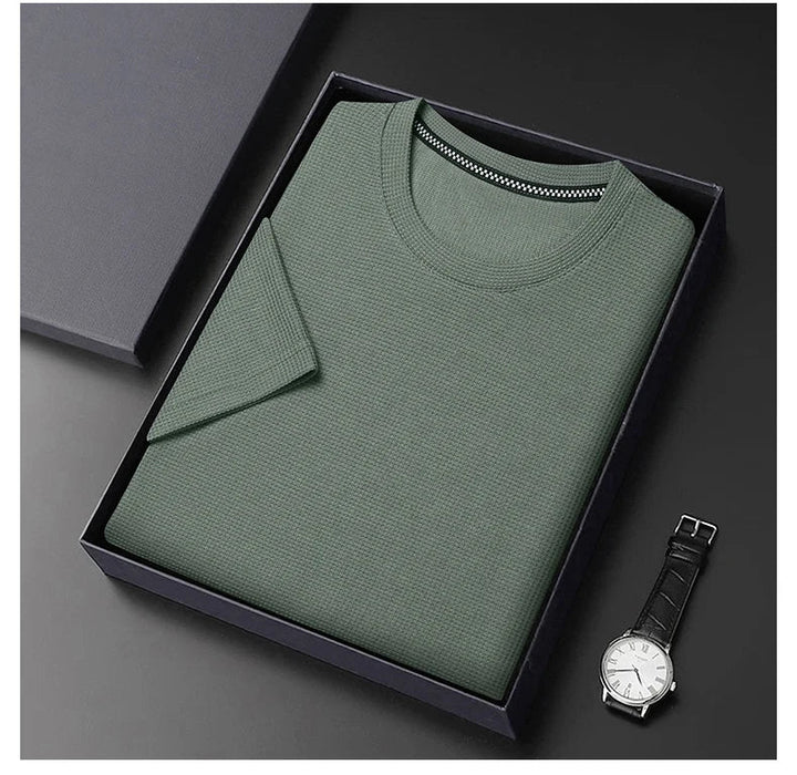 Men’s T-Shirt | Textured Short Sleeve
