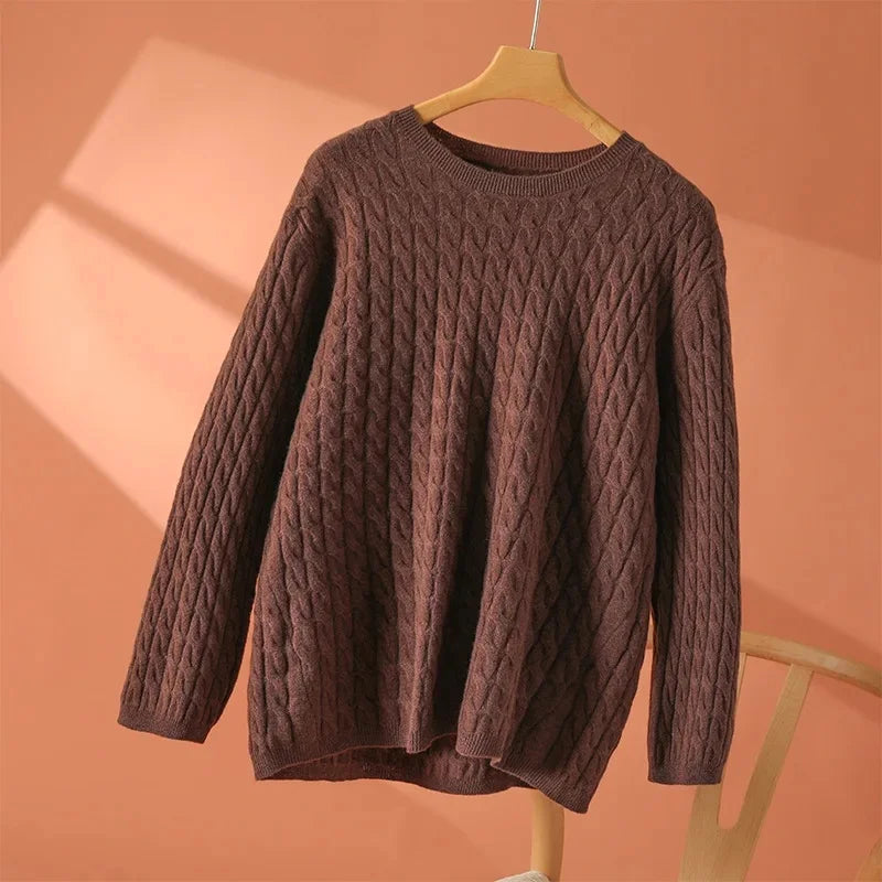 Women’s Sweater | Textured Long Sleeve