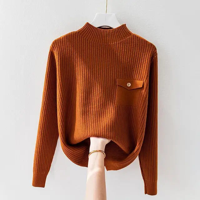 Women’s Sweater | Mock Neck