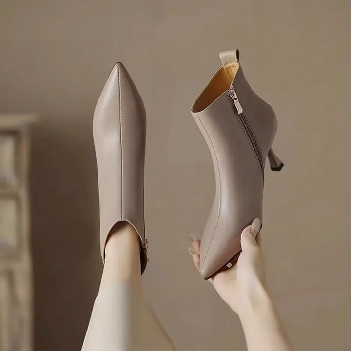 Boots For Women | Ankle-Length Shaft Slim Heel