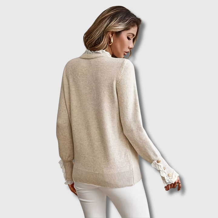 Women’s Sweater | Decorative Cuffs