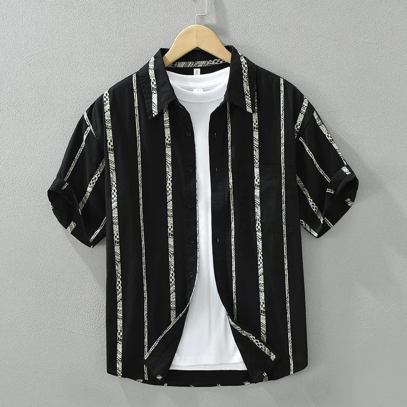 Men's Button-Up Shirt | Striped