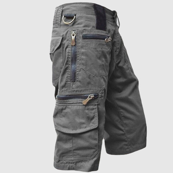 Men’s Cargo Shorts | Multi Zip Pocket