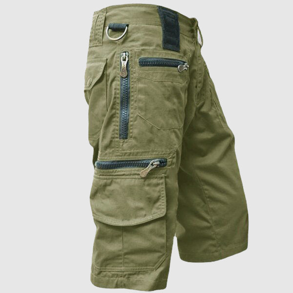Men’s Cargo Shorts | Multi Zip Pocket