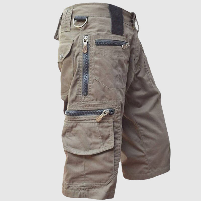 Men’s Cargo Shorts | Multi Zip Pocket