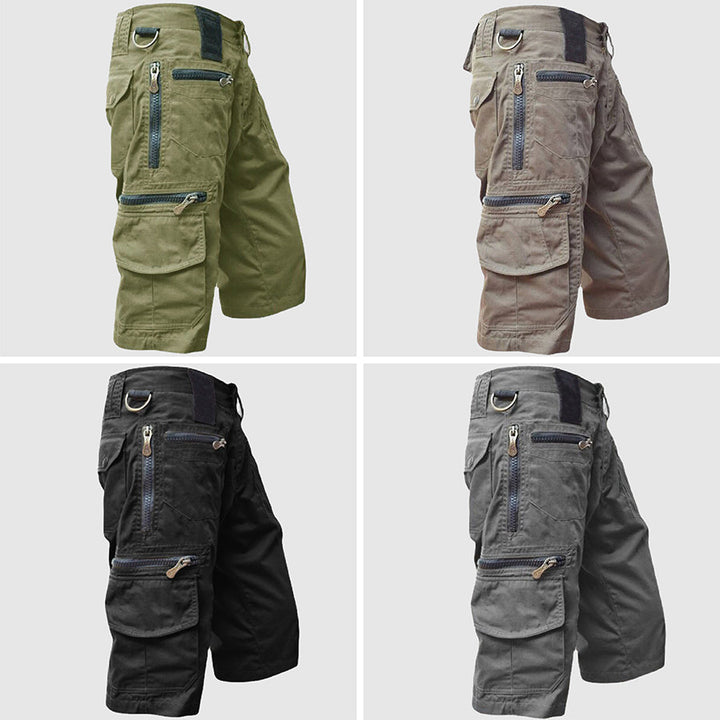 Men’s Cargo Shorts | Multi Zip Pocket