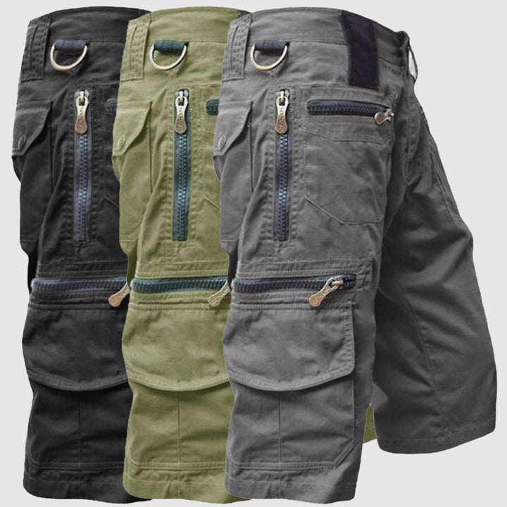 Men’s Cargo Shorts | Multi Zip Pocket