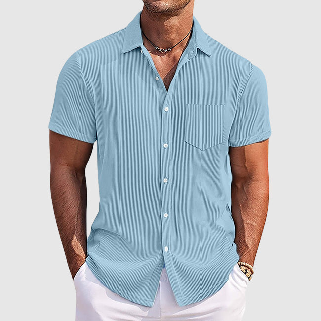 Men’s Button Down Shirt | Button Front Chest Pocket