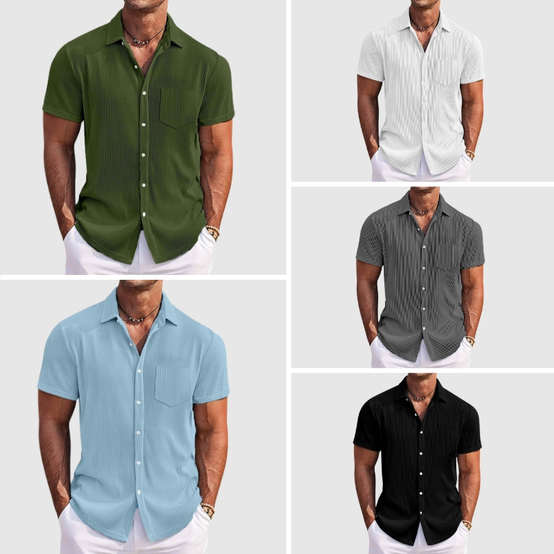 Men’s Button Down Shirt | Button Front Chest Pocket