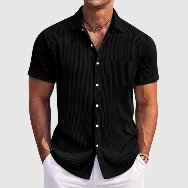 Men’s Button Down Shirt | Button Front Chest Pocket