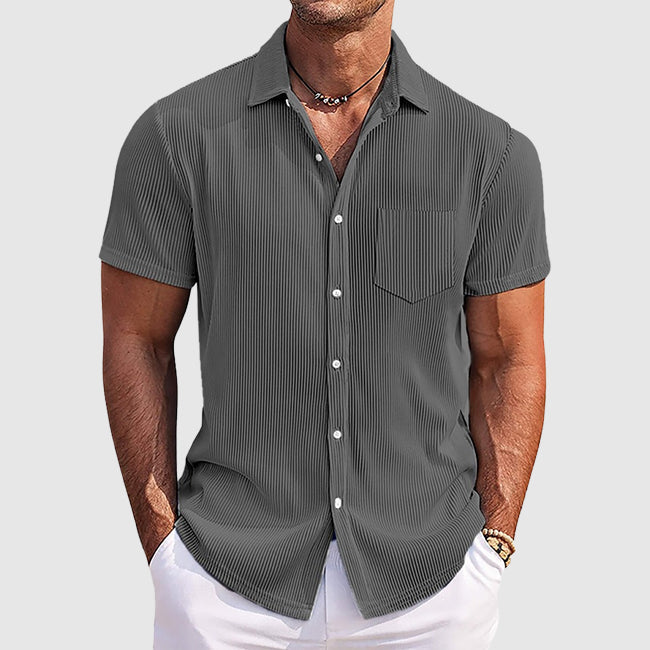 Men’s Button Down Shirt | Button Front Chest Pocket