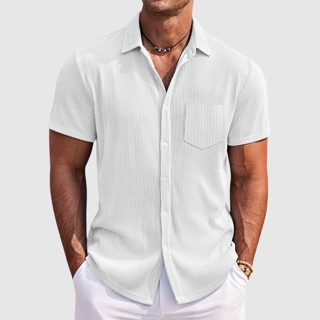 Men’s Button Down Shirt | Button Front Chest Pocket