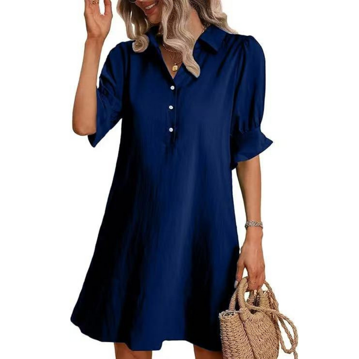 Women's Dress | Button Placket Detail Mini