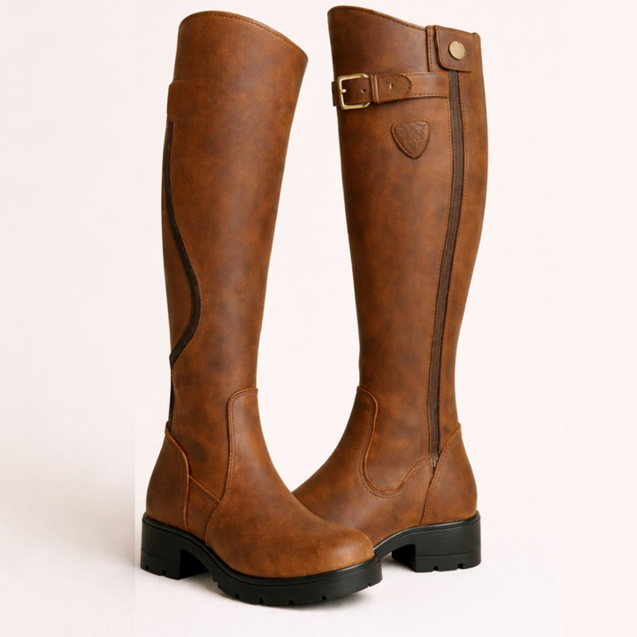 Boots For Women | Knee High Zip Closure