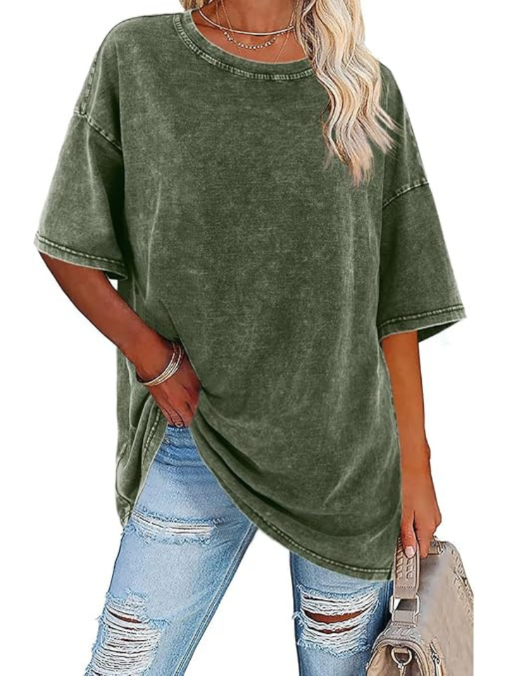 Women’s T-Shirt | Dropped Shoulder Cut