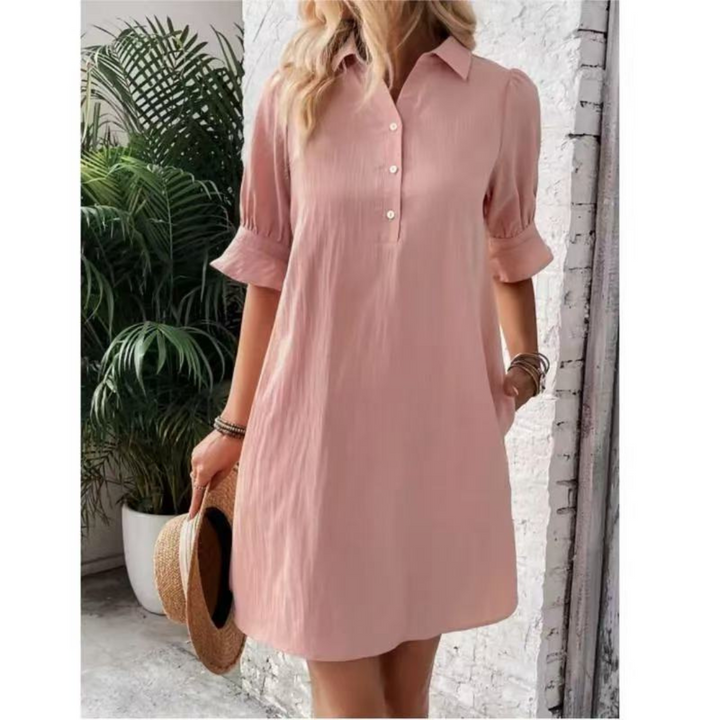 Women's Dress | Button Placket Detail Mini