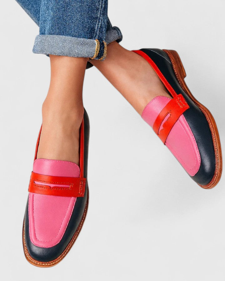 Loafers For Women | Penny Two-Tone