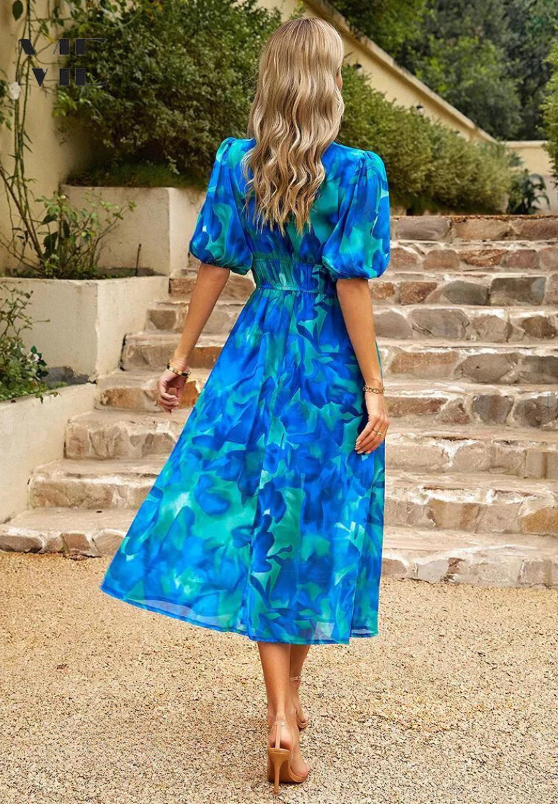 Women's Dress | Printed Floral Midi