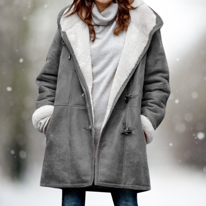 Women’s Winter Coat | Contrasting Inner Lining